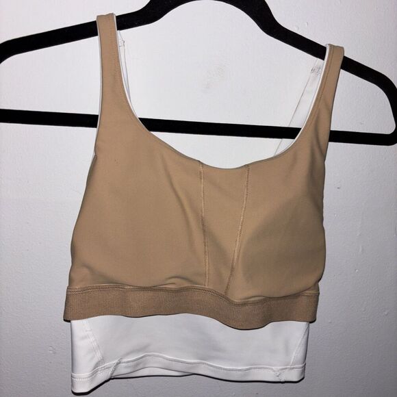 Old Navy Women’s Light Support PowerSoft Go Dry Longline Sports Bra White XS NWT - Picture 11 of 15